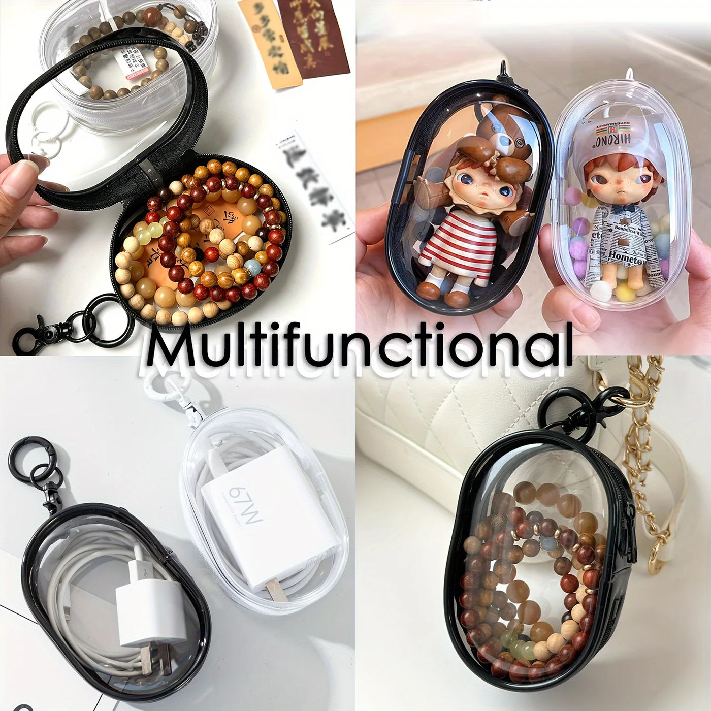 Transparent Mini Storage Case