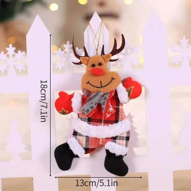 Cute Christmas Plush Ornaments