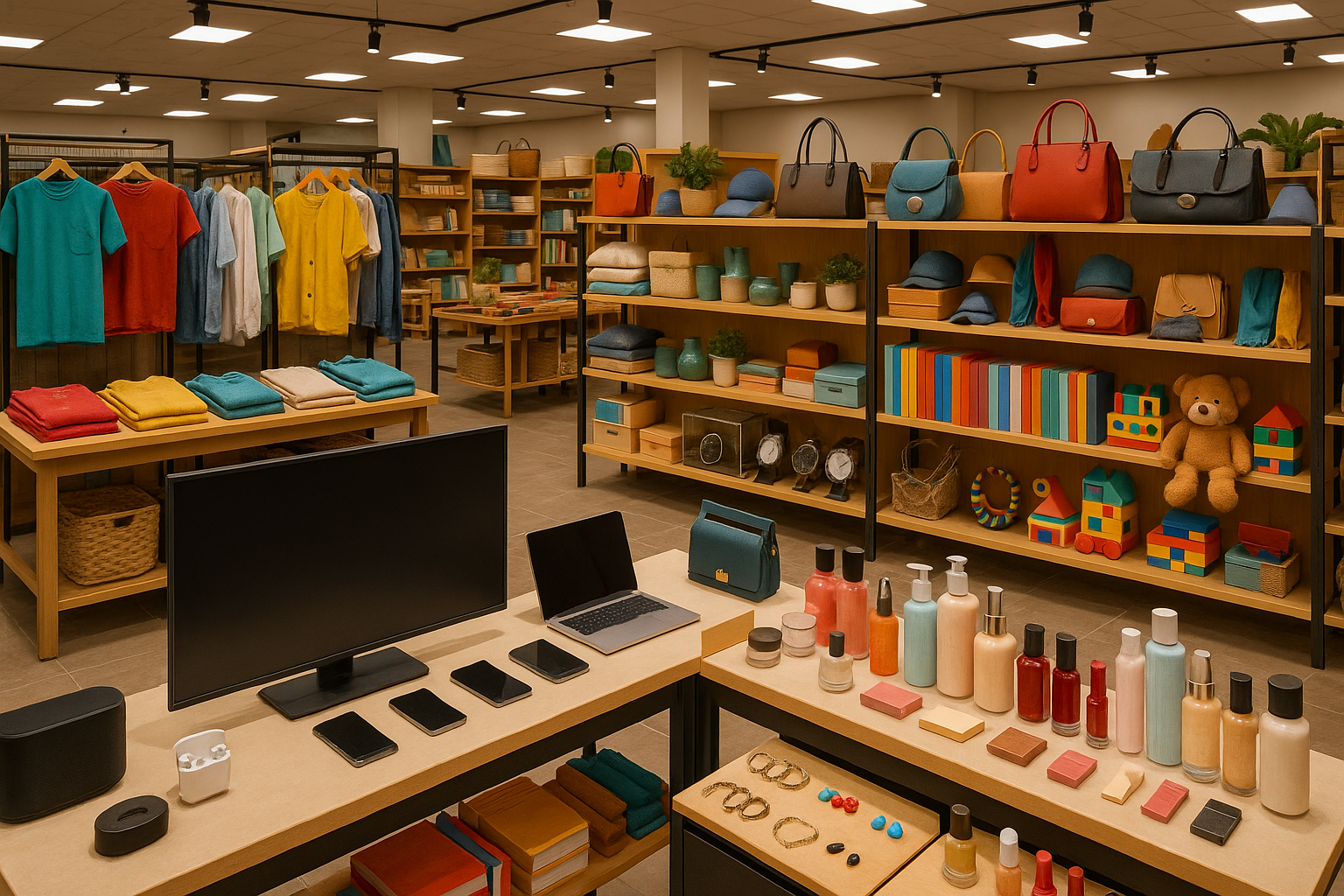lot of products